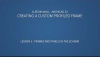 2 3 Oma profiilide raamide loomine