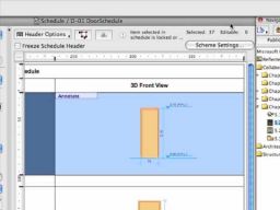 ArchiCAD 13 produktiivsuse t&auml;iustused - Andmetabelite jooniste m&auml;rkused