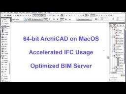 ArchiCAD 15 - J&otilde;udlus - 64-bitine ArchiCAD Mac OS arhitektuuril, IFC ja BIM Serveri t&auml;iendused