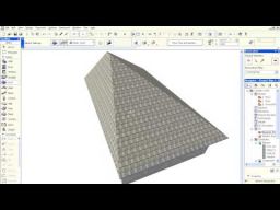 ArchiCAD 15 - Komplekssed katused - Katuse harjade muutmine