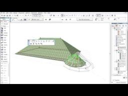 ArchiCAD 15 - Komplekssed katused - Katusele torni lisamine