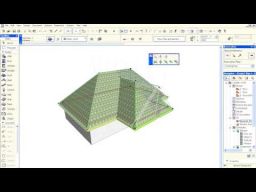 ArchiCAD 15 - Komplekssed katused - Katuseviilu loomine