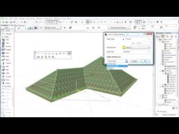 ArchiCAD 15 - Komplekssed katused - &Uuml;ksikute katuse pindade t&ouml;&ouml;tlemine