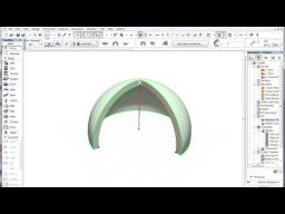 ArchiCAD 15 - Shell - P&ouml;&ouml;ramise abil genereeritud koorikute telje h&auml;&auml;lestamine