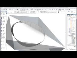 ArchiCAD 15 - Shells - Kontrollitud meetodi abil genereeritud kooriku loomise 3D t&ouml;&ouml;protsessi kirjeldus