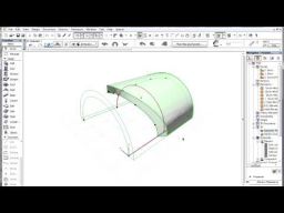 ArchiCAD 15 - Shells - Kooriku kontuuri pol&uuml;gooni paigutamine, p&ouml;&ouml;ramine, peegeldamine, t&otilde;stmine (offset)