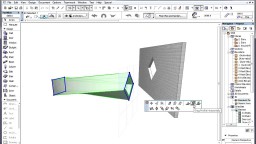 ArchiCAD 15 - Shells - Kontrollitud meetodi abil genereeritud kooriku profiili pol&uuml;gooni t&ouml;&ouml;pinna liigutamise t&ouml;&ouml;protsessi kirjeldus