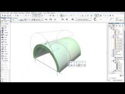 ArchiCAD 15 - Shells - Kooriku vaba liigutamine 3Ds