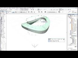 ArchiCAD 15 - Shells - Koorikut l&otilde;ikava kujundi pikkuse muutmine