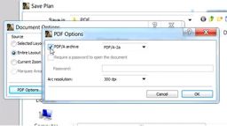 ArchiCAD 17 uued omadused: 018 - PDFA tugi