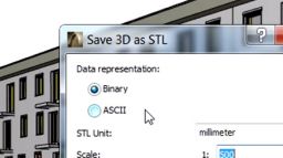 ArchiCAD 17 uued omadused: 019 - ArchiCAD mudeli eksportimine STL formaati