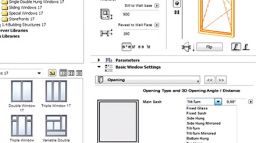 ArchiCAD 17 uued omadused: 042 - Tavaakende (Basic window) t&auml;iustused
