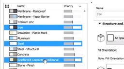 ArchiCAD 17 uued omadused: 054 - Ehitusmaterjalide l&otilde;ikumiste prioriteetide h&auml;&auml;lestamine