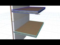 ArchiCAD 17 uued omadused: Elemendi linkimine korrusega: 3Ds asetamine