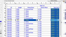 ArchiCAD 17 uued omadused: Elementide linkimine: interaktiivsed andmetabelid (interactive schedule)