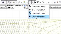 ArchiCAD 17 uued omadused: Koordinaatide m&otilde;&otilde;distamine