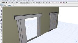 ArchiCAD 17 uued omadused: Uued uksepaneelide objektid