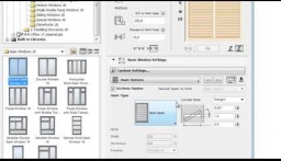 ArchiCAD 18 uued omadused: Uste ja akende t&auml;iustused