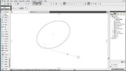 ARCHICAD 19 uued omadused - Haardepunktide juhtjooned (Snap Guides) ellipsitele t&auml;histamaks haardepunktide referentsjooni (Reference)