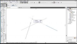 ARCHICAD 19 uued omadused - Haardepunktide juhtjooned (Snap Guides) joontele t&auml;histamaks haardepunktide referentsjooni (Reference)