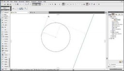 ARCHICAD 19 uued omadused - Haardepunktide juhtjooned (Snap Guides) ringidele t&auml;histamaks haardepunktide referentsjooni (Reference)