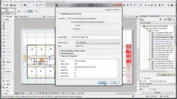 ARCHICAD 19 uued omadused - Kujundatavate jooniste skeem Book Settings dialoogis