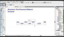 ARCHICAD 19 uued omadused - Uus m&otilde;&otilde;tketi teksti paigaldamise meetod - Osa 2