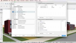 ARCHICAD 20 - Omadused andmetabelites (Interactive Schedules)
