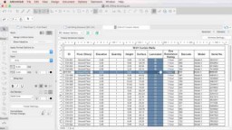 ARCHICAD 20 - Omaduste t&ouml;&ouml;tlemine andmetabelites (Interactive Schedules)