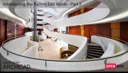 ARCHICAD 21 - Piirde t&ouml;&ouml;tlemise režiimi tutvustamine – Osa 2