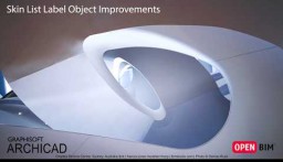 ARCHICAD 21 - Skin List sildiobjekti t&auml;iustused