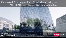 ARCHICAD 22 - Algoritmiline fassaadi disainimine kasutades ARCHICAD-Grasshopper Live Connection t&ouml;&ouml;vahendit