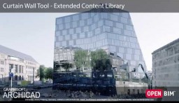ARCHICAD 22 - Curtain Wall - Laiendatud sisu kataloog