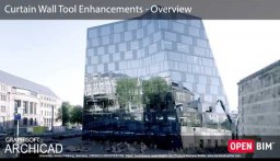 ARCHICAD 22 - Curtain Wall - &Uuml;levaade