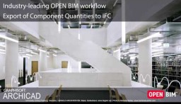 ARCHICAD 22 - Komponentide koguste eksportimine IFC-sse