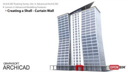 ArchiCAD Koolituse Seeriad OSA.4: Kooriku (Shell) loomine - Ekraansein (Curtain Wall)
