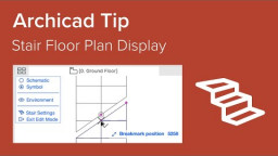 Archicad Tip - Trepi korruseplaanil kuvamine