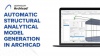 Automaatne konstruktsiooni anal&uuml;&uuml;tilise mudeli genereerimine Archicad-s