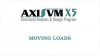 AxisVM X5 - Kraana tala projekteerimine liikuvate koormustega