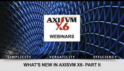AxisVM X6 uued omadused - II osa