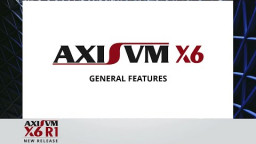AxisVM X6 uued omadused