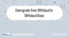BIMcloud 2018 - Downgrade BIMcloud-st BIMcloud Basic tasemele
