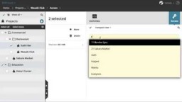 BIMcloud Access paneel, ligip&auml;&auml;su lubamine