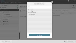 BIMcloud projektide navigaator (Project Navigator) ja funktsioonid