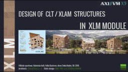 CLT - XLAM konstruktsioonide projekteerimine