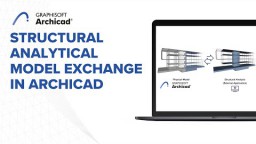 Konstruktsiooni anal&uuml;&uuml;tilise mudeli andmevahetus Archicad-s