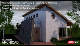 Kujundatud jooniste (Layout Book) loomine – Kujundatud joonised (Layouts) - ArchiCAD 20 Koolituse Seeriad Osa 3 – 47-52