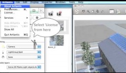 MyArchiCAD juhend -- Artlantis litsentsi deaktiveerimine