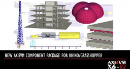 Uus AxisVM komponentide pakett Rhino-Grasshopper-le