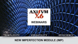 Uus ebat&auml;iuslikkuse moodul AxisVM X6-s (IMP)